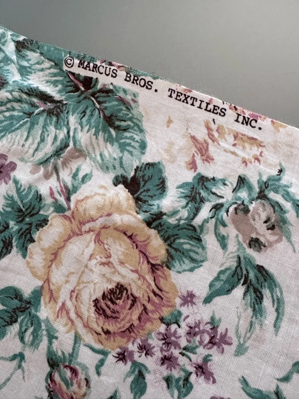 Vintage Marcus Bros Cotton Fabric (10 yds)